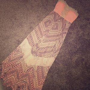 Strapless Maxi Dress